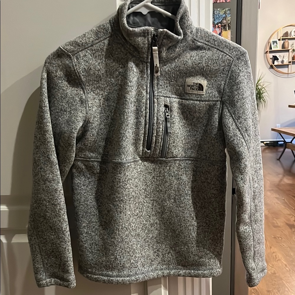 The North Face Gray Fleece Pullover